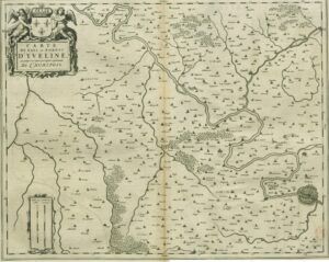carte d'Yveline 1663