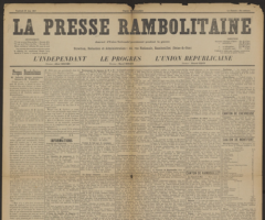 A Rambouillet en 1917…