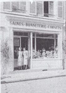 Mme Boulette et Martin vers 1950