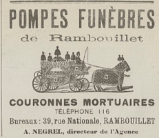 Les funérailles d’antan