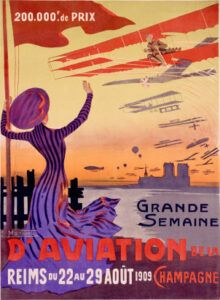 Grande semaine d’aviation de la Champagne, en 1909