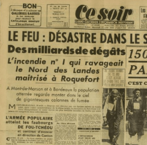 incendie des Landes